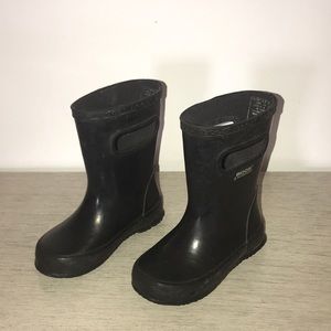 Bogs Skipper Rain Boot Sz 8 Black